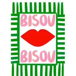 Affiche A3 Bisou Bisou