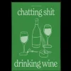 Affiche A3 Chatting Shit Drinking Wine