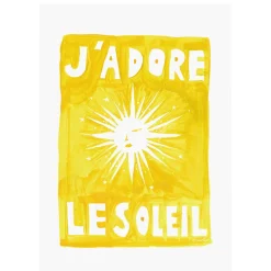 Affiche A3 J'adore Le Soleil - Original