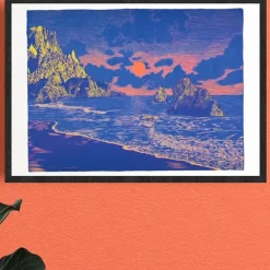 Affiche A3 Manon Diemer - Apocalyptic Sea
