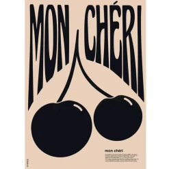 Affiche A3 Mon Cheri Black