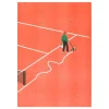 Affiche A3 Simon Bailly - Roland-Garros