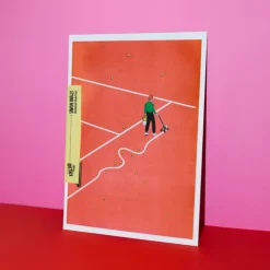 Affiche A3 Simon Bailly - Roland-Garros