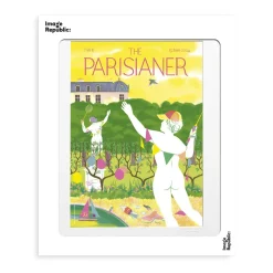 Affiche Badminton - The Parisianer N°103 - Pollet
