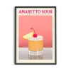Affiche Cocktail - Elin PK - Amaretto Sour