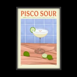 Affiche Cocktail - Elin PK - Pisco Sour