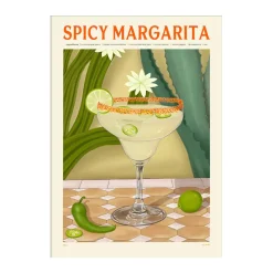 Affiche Cocktail - Elin PK - Spicy Margarita