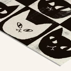 Affiche Enikő Eged Black Cat White