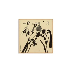 Affiche Enikő Eged - Cowgirl - 50 x 50 cm