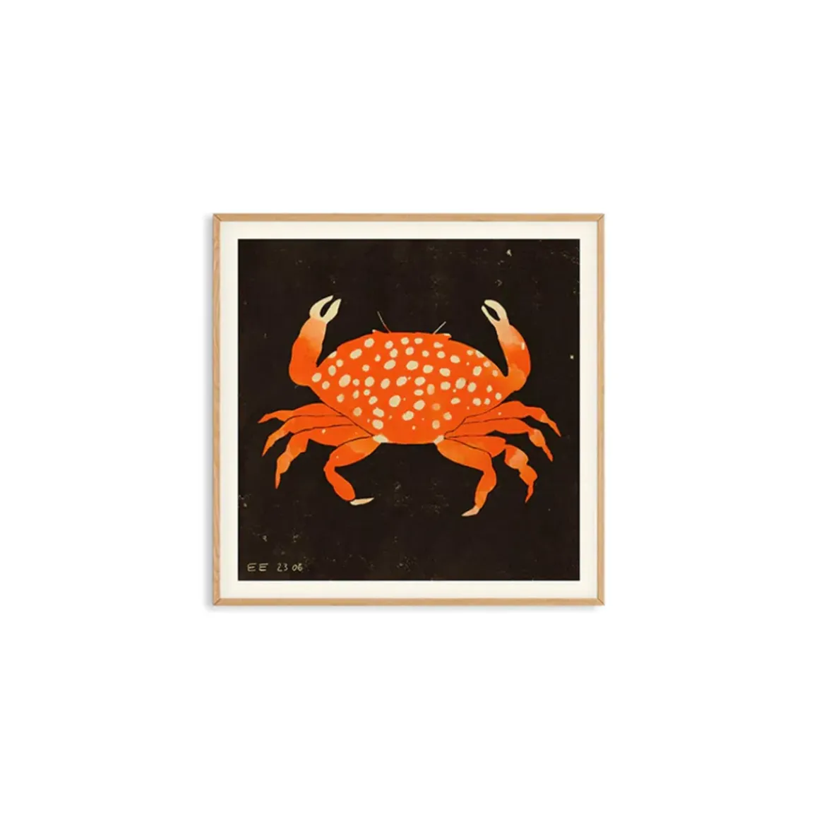 Affiche Enikő Eged - Spotted Crab - 50 x 50 cm