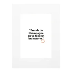 Affiche Loic Prigent 70 Brainstorm - 30 x 40 cm
