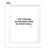 Affiche Loic Prigent Ce N'Est Pas Un - 30 x 40 cm
