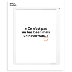 Affiche Loic Prigent Ce N'Est Pas Un - 30 x 40 cm