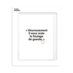 Affiche Loic Prigent 60 Heureusement - 56 x 76 cm