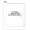Affiche Loic Prigent Il T'Adore - 30 x 40 cm