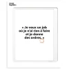 Affiche Loic Prigent Je Veux Un Job - 30 x 40 cm