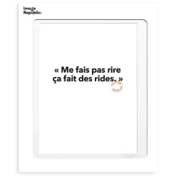 Affiche Loic Prigent Me Fais Pas Rire - 30 x 40 cm