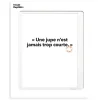 Affiche Loic Prigent Une Jupe N'Est - 30 x 40 cm