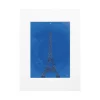 Affiche Paris Tour Eiffel WLPP - 22 x 22 cm