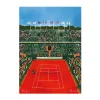Affiche 11 Rolland Garros - Clara Panetier - 30 x 40 cm