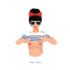 Affiche Sexy Girl - 29,7 x 39,7 cm