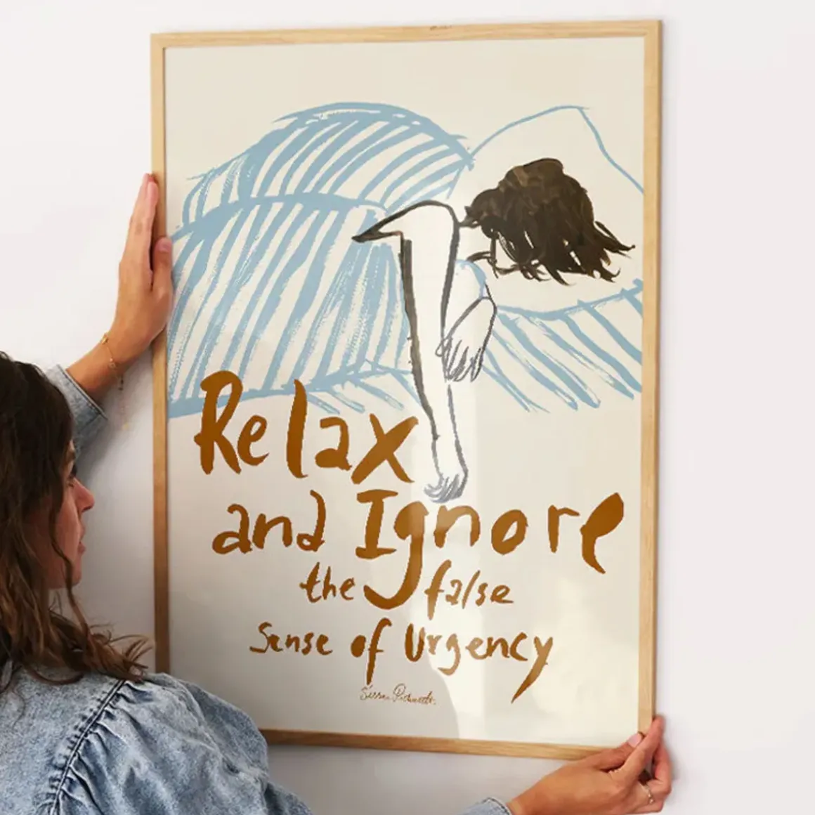 Affiche Sissan Relax u0026 Ignore
