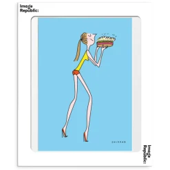 Affiche Soledad Happy Birthday - 30 x 40 cm