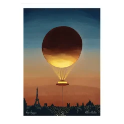 Affiche 29 Vasque Olympique - Clara Panetier - 30 x 40 cm