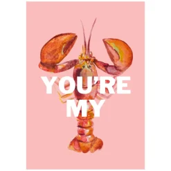 Affiche You're My Lobster - A3