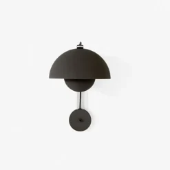 Applique murale Flowerpot VP8 H 35,5cm - Noir mat