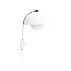 Applique murale Flowerpot VP8 H 35,5cm - Blanc mat