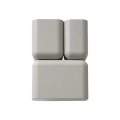Applique murale Tabata LN10 H 21cm - Gris soie