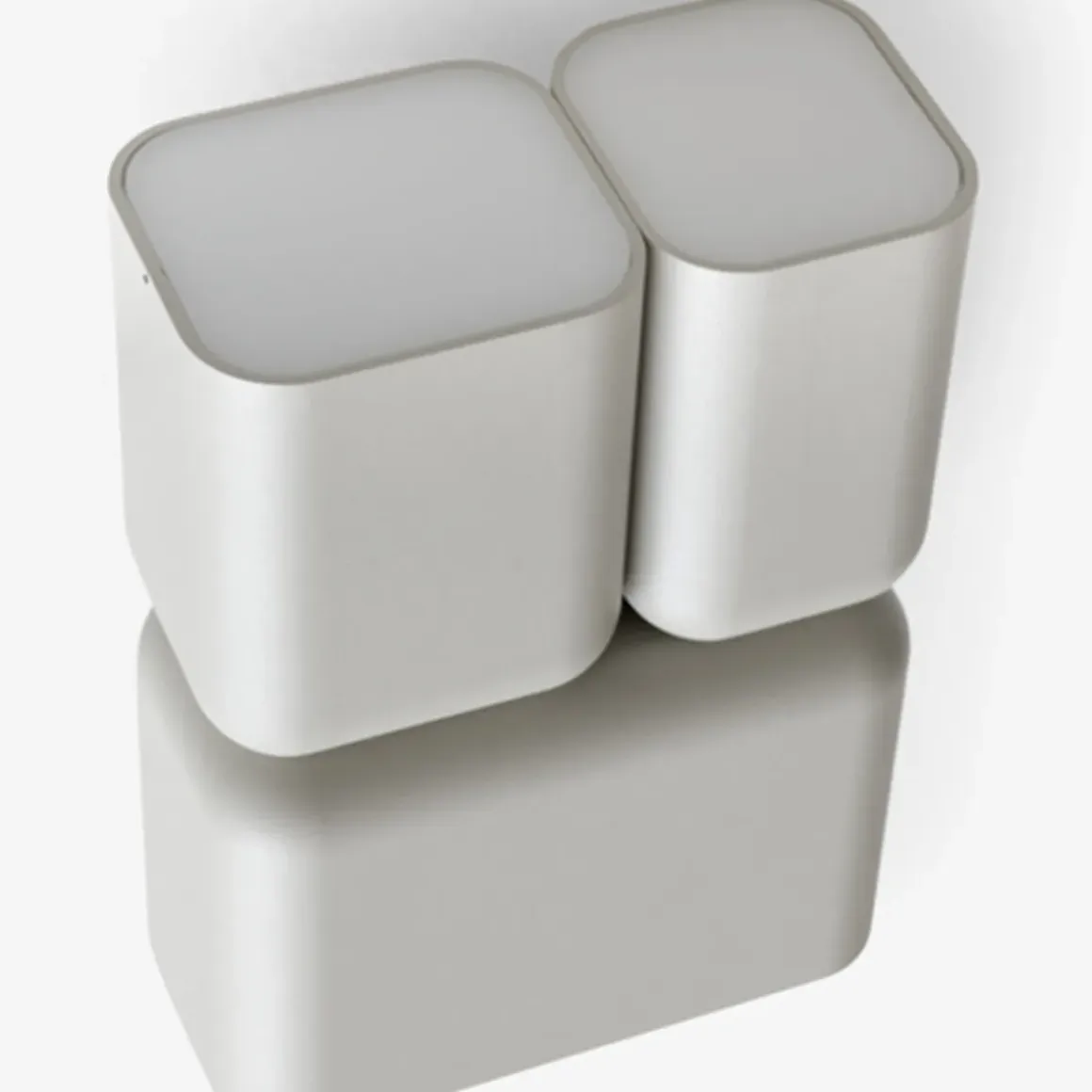 Applique murale Tabata LN10 H 21cm - Gris soie