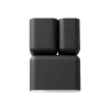 Applique murale Tabata LN10 H 21cm - Noir