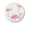 Assiette à dessert Flamants en porcelaine - Ø 21 cm