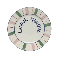 Assiette à dessert L'amour magique - 22 cm