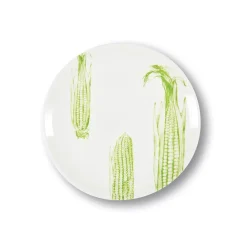 Assiette à dessert épi de maïs en porcelaine - Ø 21 cm