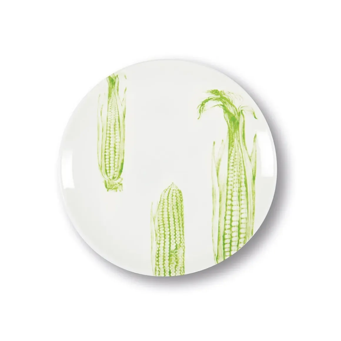 Assiette à dessert épi de maïs en porcelaine - Ø 21 cm