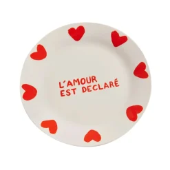 Assiette l'Amour est déclaré