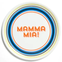 Assiette à pizza Mamma Mia