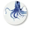 Assiette plate Calamar en porcelaine - Ø 27 cm