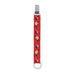 Attache-Tétine Vintage - Blossom Rouge