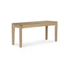 Banc Bok Chêne 126 x 35 x h 46 cm