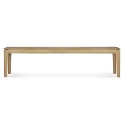 Banc Bok Chêne 186 x 35 x h 46 cm