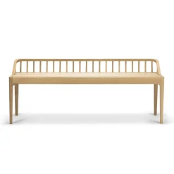 Banc Spindle Chêne