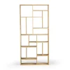 Bibliothèque M en chêne - h 219 cm