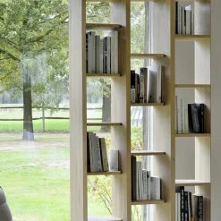 Bibliothèque Stairs en chêne - 103 cm