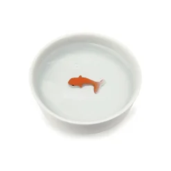 Bol poisson rouge pour chat