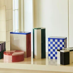 Boîte Tin à carreaux