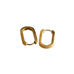 Boucles d'oreilles ovales